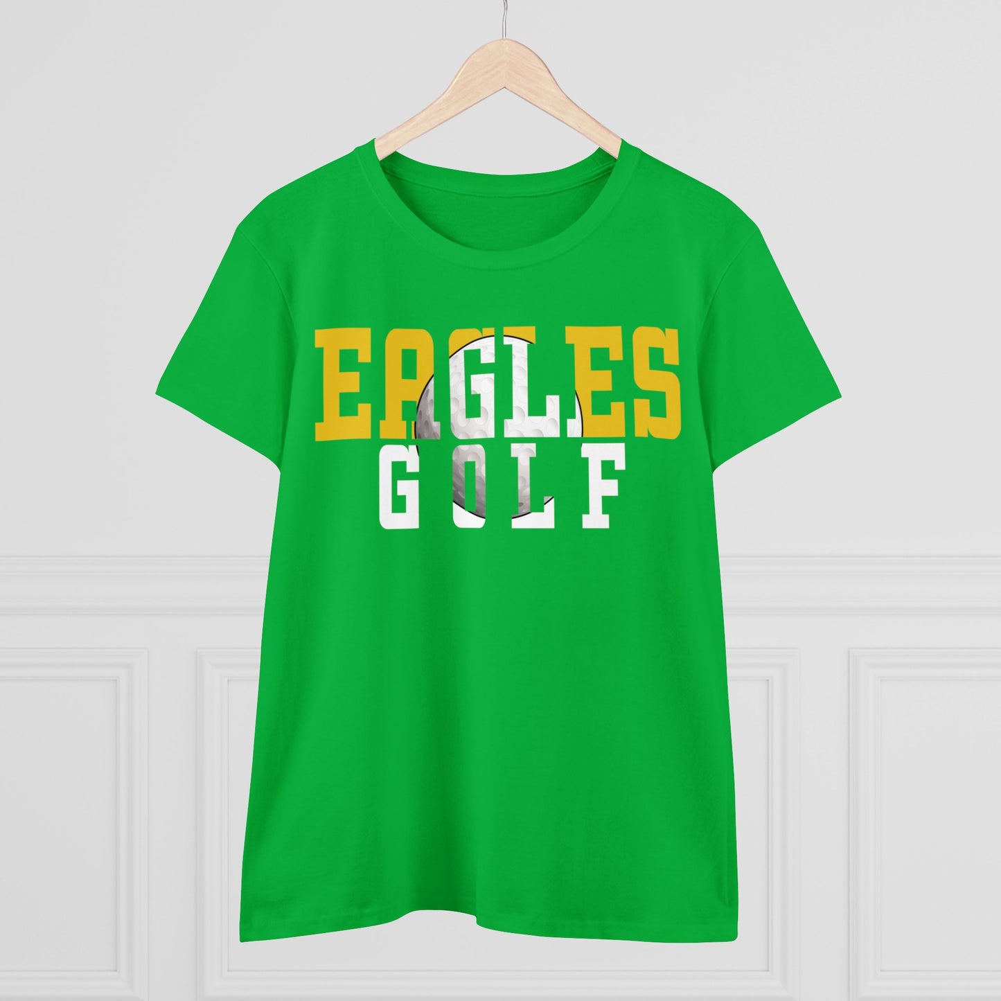 Golf Cutout - Gildan Women's Midweight Cotton Tee