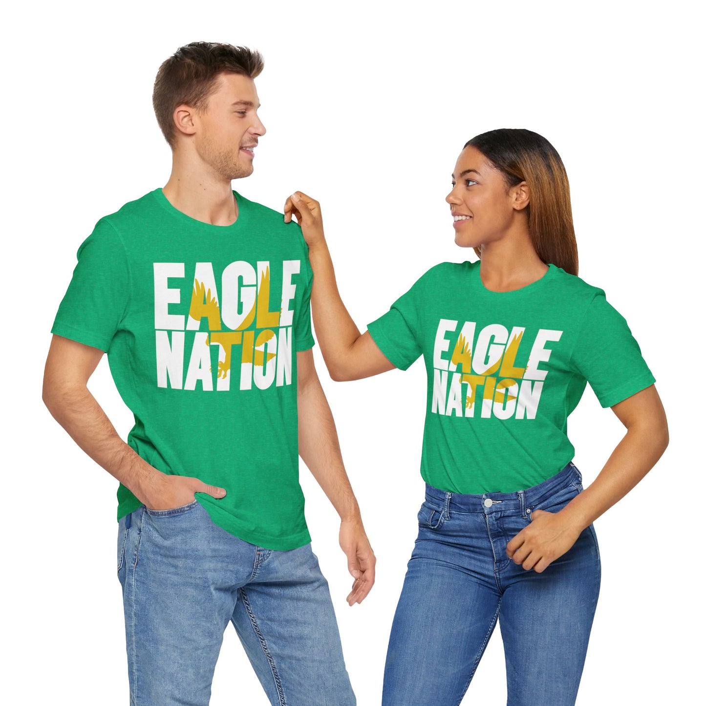 Eagle Nation - Bella+Canva Unisex Jersey Short Sleeve Tee