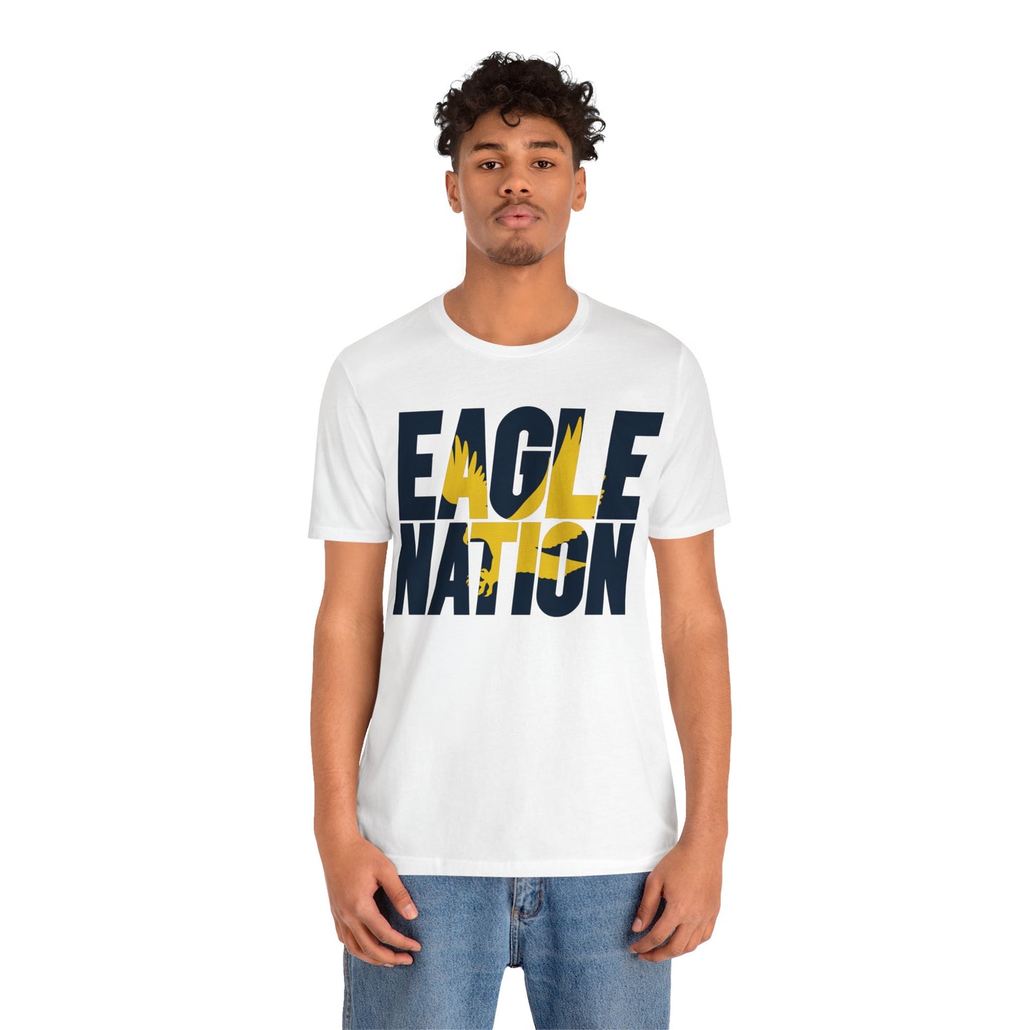 Eagle Nation - Bella+Canva Unisex Jersey Short Sleeve Tee