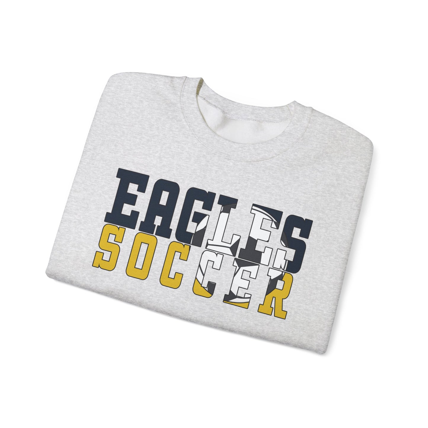 Soccer Cutout - Gildan Unisex Heavy Blend™ Crewneck Sweatshirt