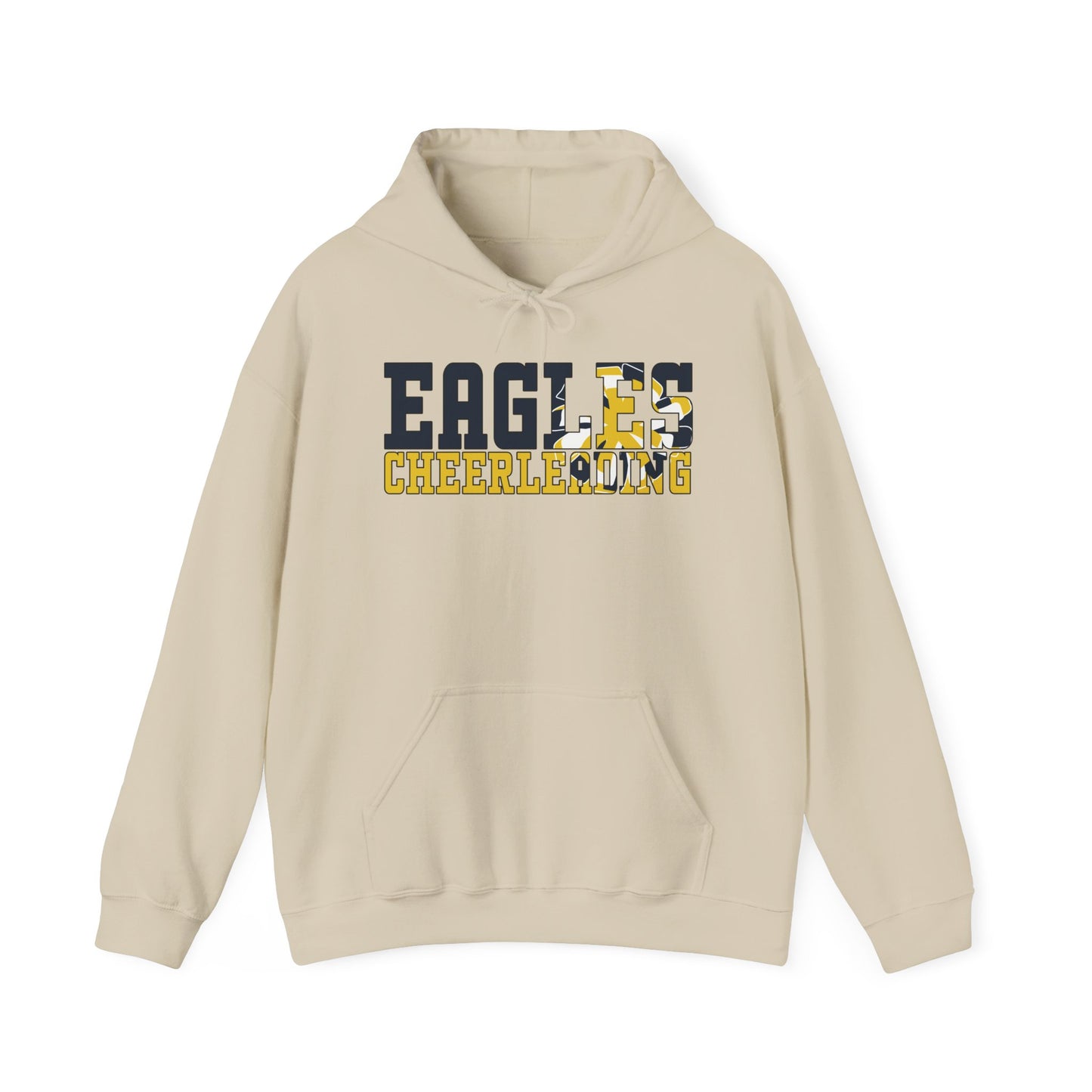 Cheerleading Cutout - Gildan Unisex Heavy Blend™ Hooded Sweatshirt