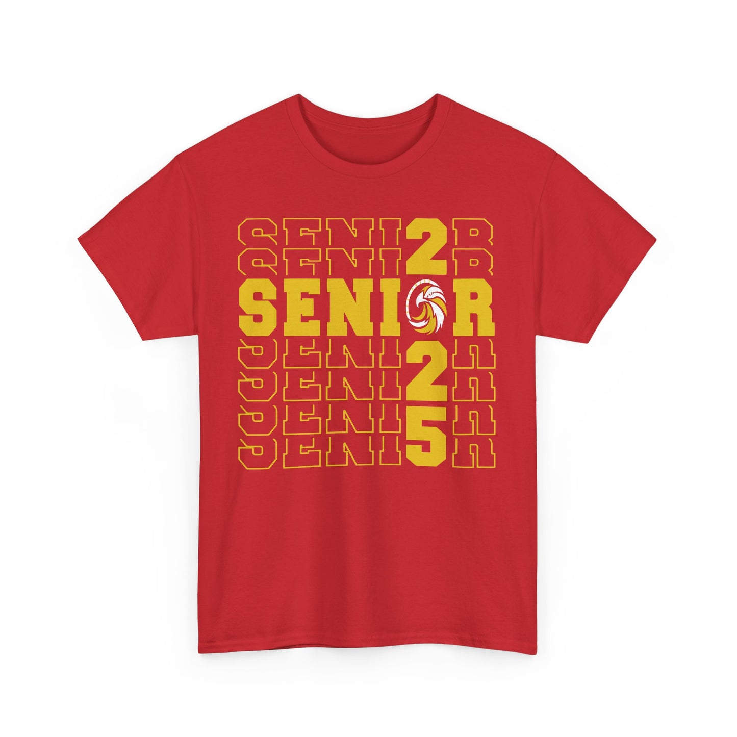 Seniors Cross Stacked c/o 2025 - Gildan Unisex Heavy Cotton Tee