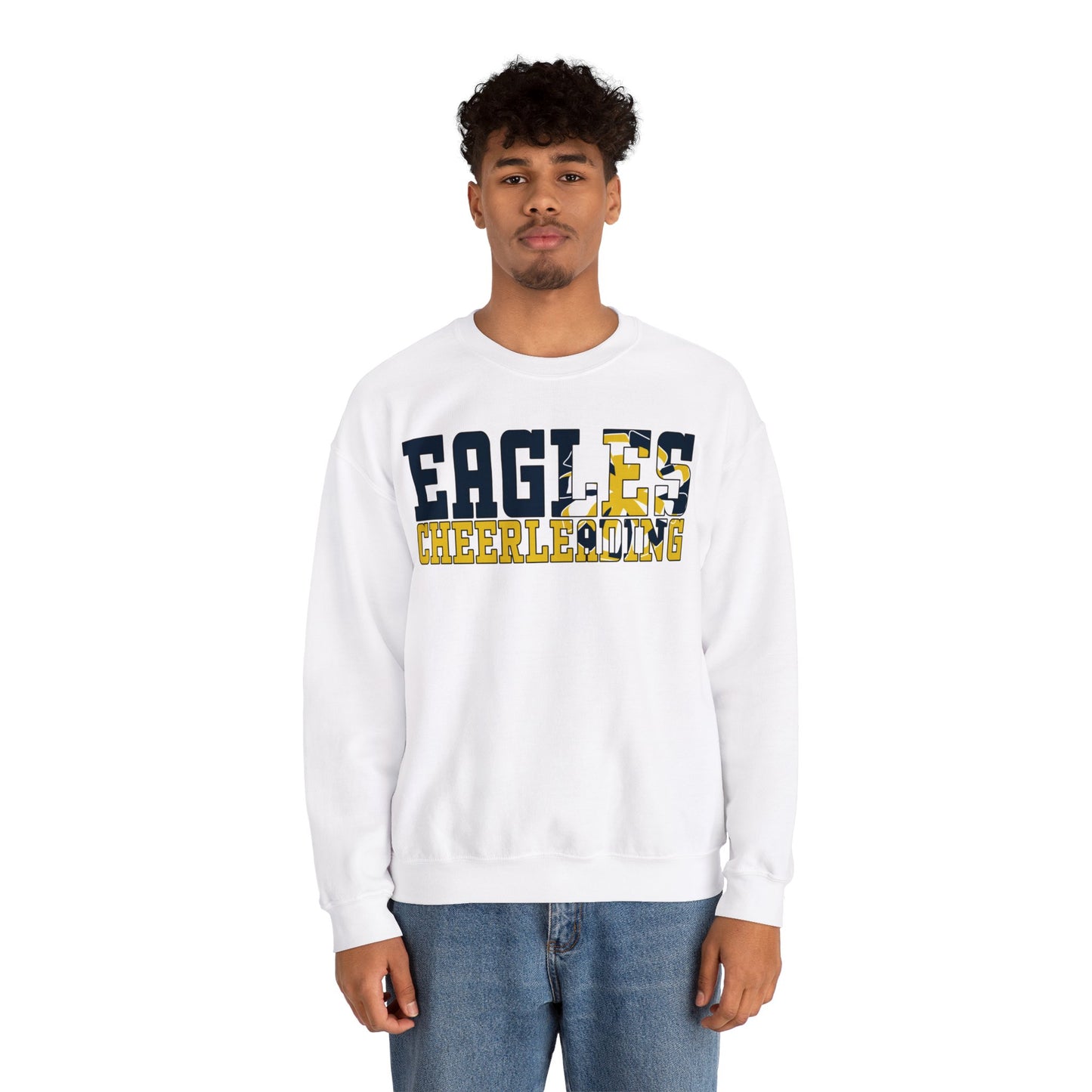 Cheerleading Cutout - Gildan Unisex Heavy Blend™ Crewneck Sweatshirt