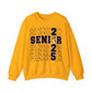 Seniors Cross Stacked c/o 2025 - Gildan Unisex Heavy Blend™ Crewneck Sweatshirt