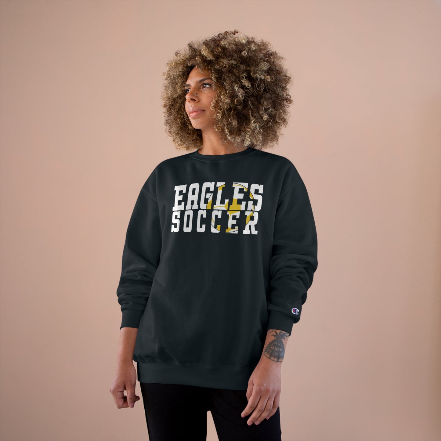 Soccer Cutout - Champion Sweatshirt