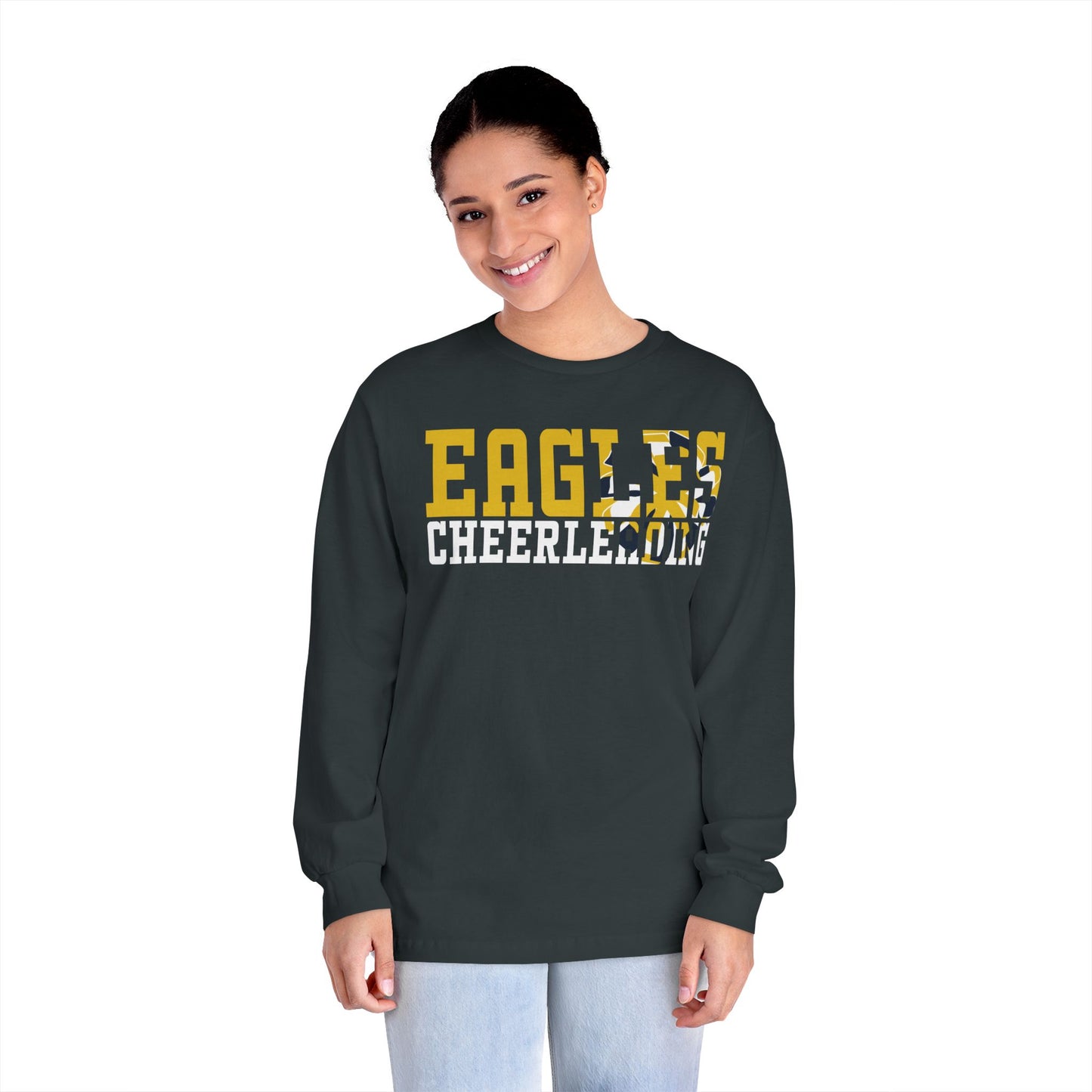 Cheerleading Cutout - American Apparel Unisex Classic Long Sleeve T-Shirt