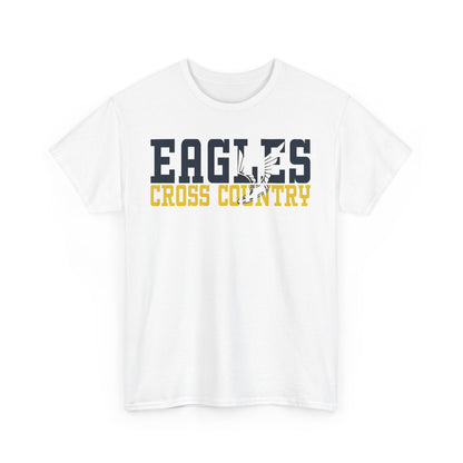 Cross Country Cutout - Gildan Unisex Heavy Cotton Tee