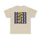 Lightning Bolt Eagles -  Gildan Unisex Heavy Cotton Tee