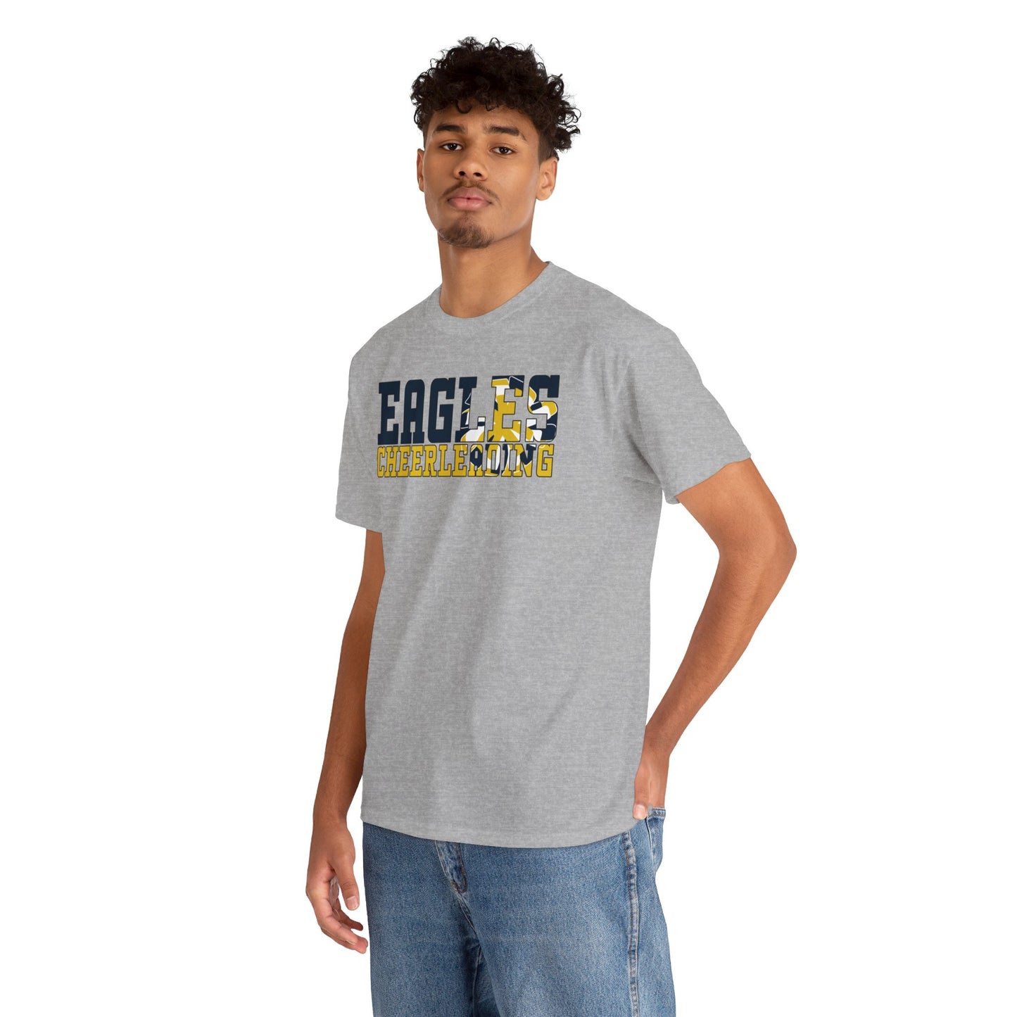 Cheerleading Cutout - Gildan Unisex Heavy Cotton Tee