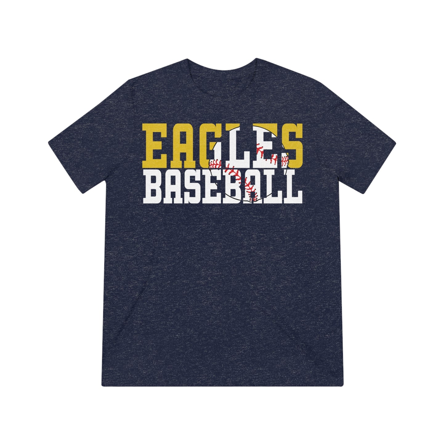 Baseball Cutout - Bella+Canva Unisex Triblend Tee