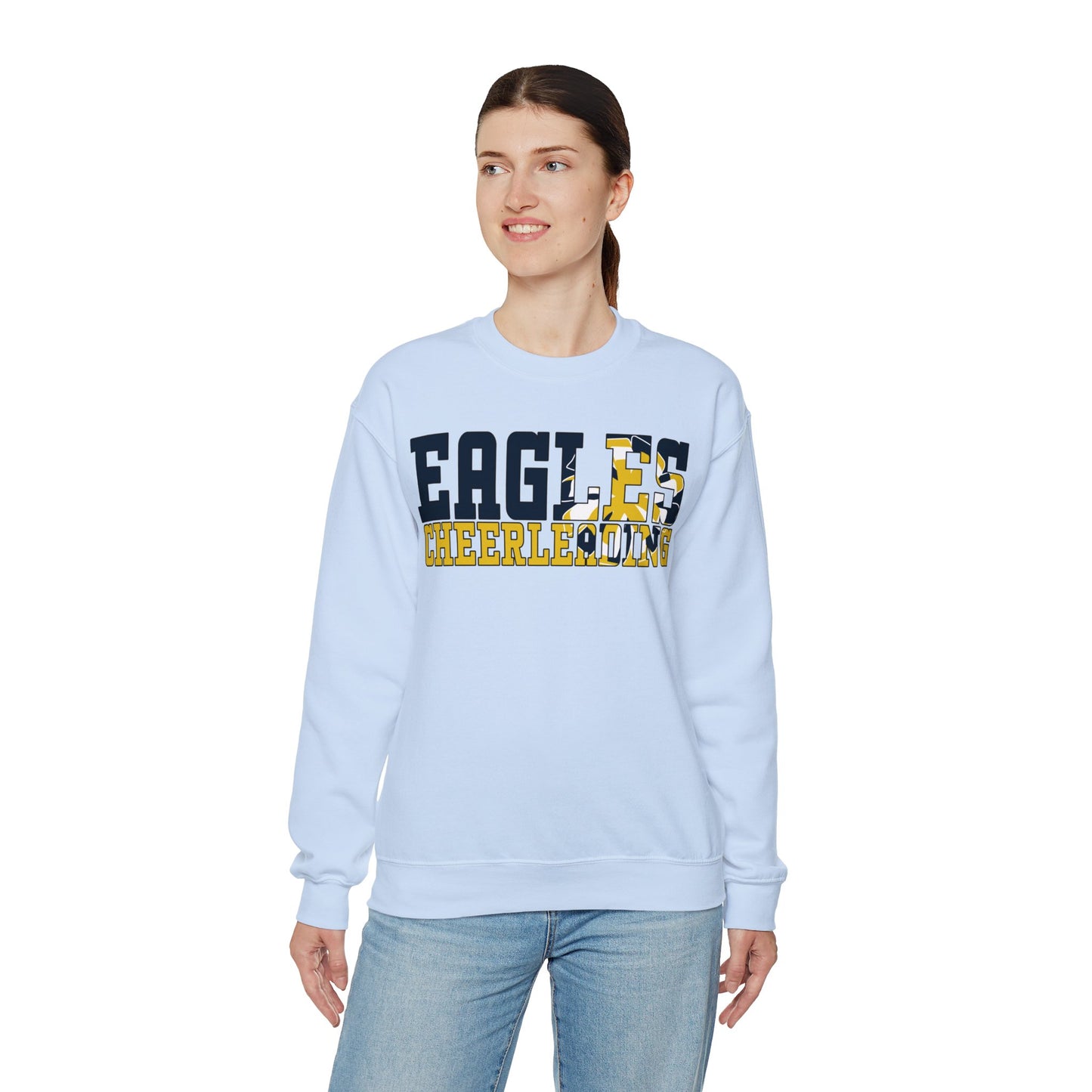 Cheerleading Cutout - Gildan Unisex Heavy Blend™ Crewneck Sweatshirt