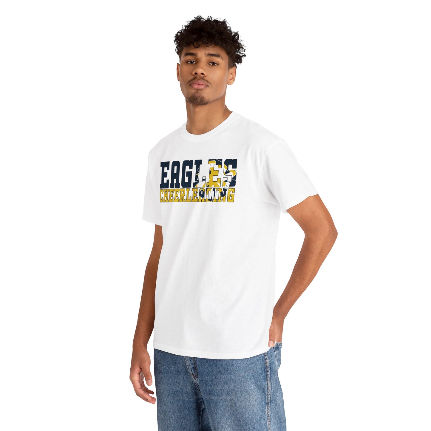 Cheerleading Cutout - Gildan Unisex Heavy Cotton Tee