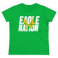 Eagle Nation - Gildan Women's Midweight Cotton Tee