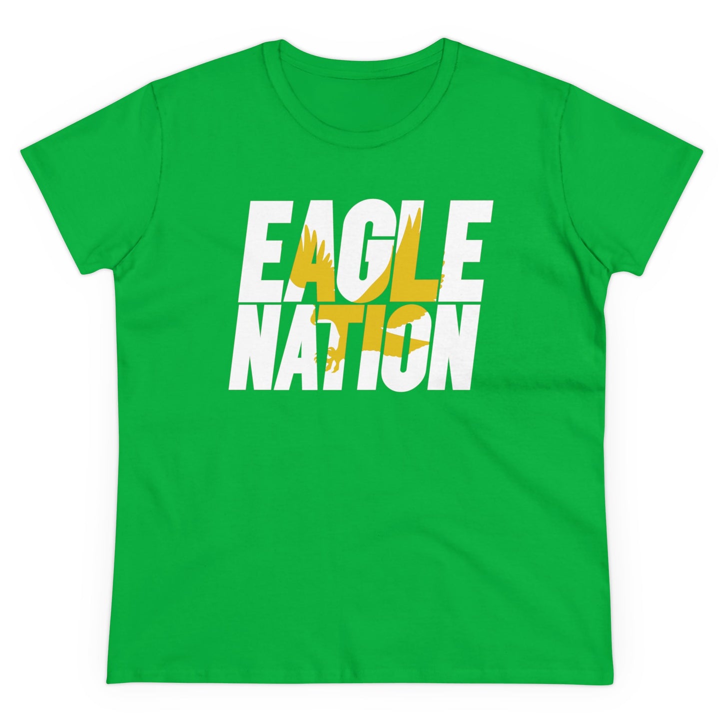 Eagle Nation - Gildan Women's Midweight Cotton Tee