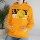 Softball Cutout - Gildan Unisex Heavy Blend™ Hooded Sweatshirt