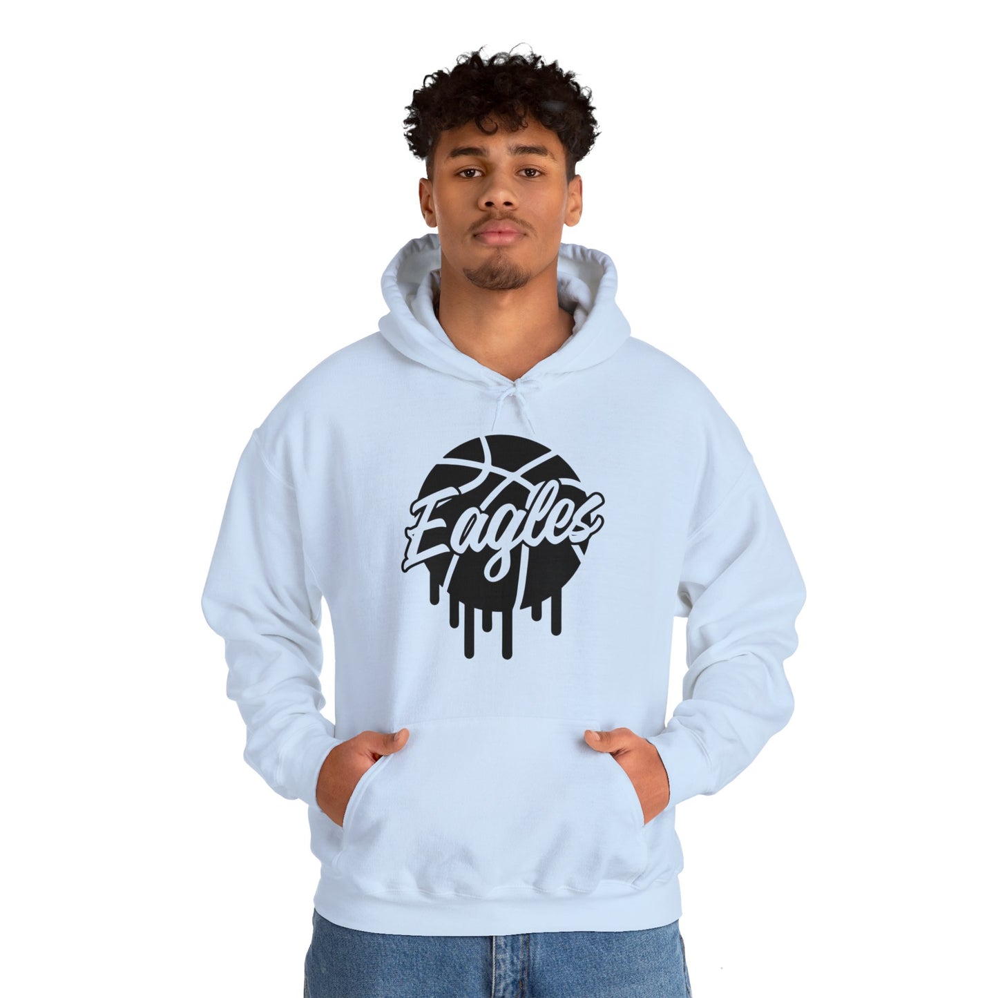 Basketball Drip Unisex Heavy Blend™ Hooded Sweatshirt