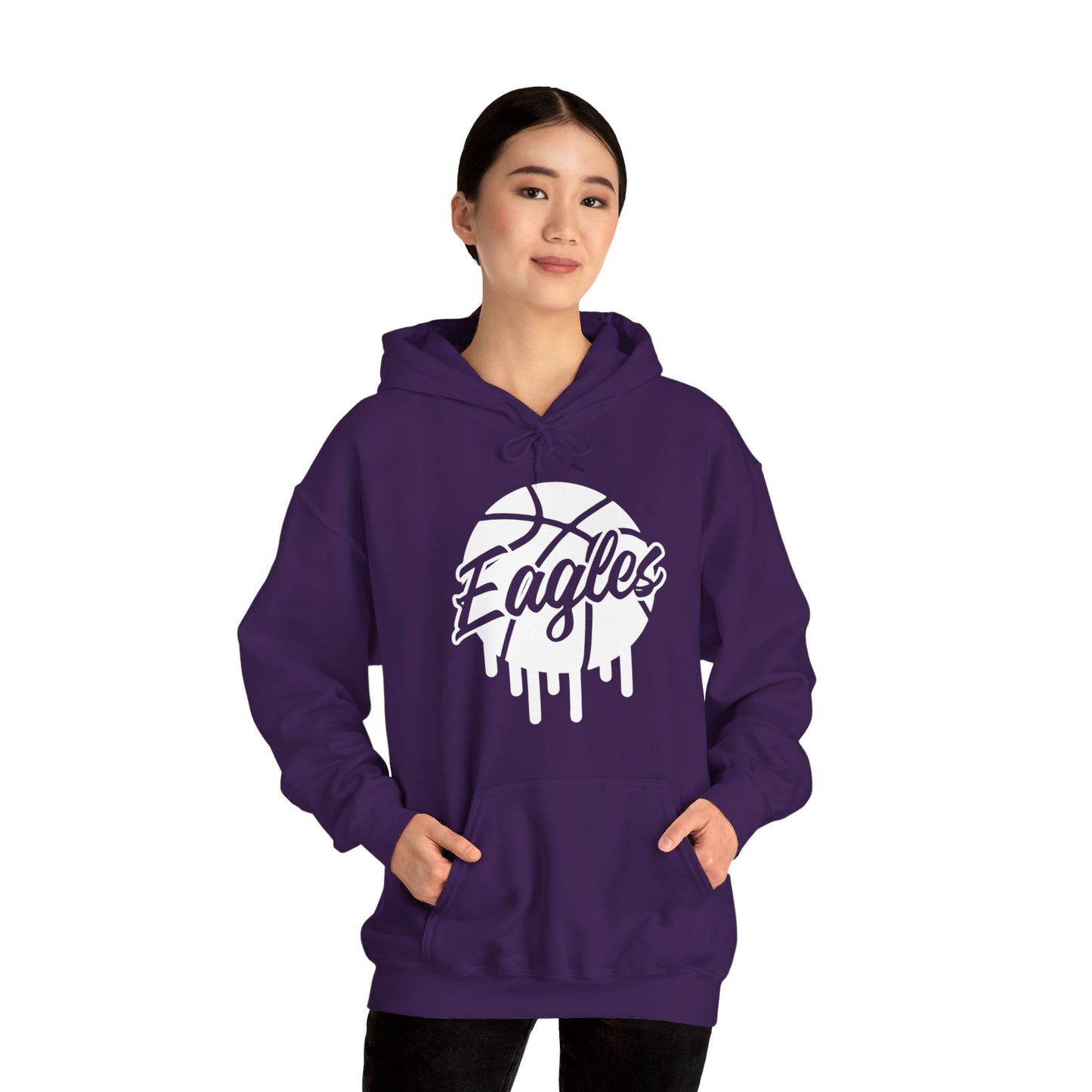 Basketball Drip Unisex Heavy Blend™ Hooded Sweatshirt