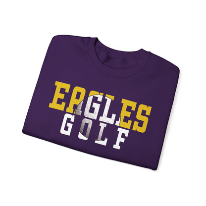 Gold Cutout - Gildan Unisex Heavy Blend™ Crewneck Sweatshirt