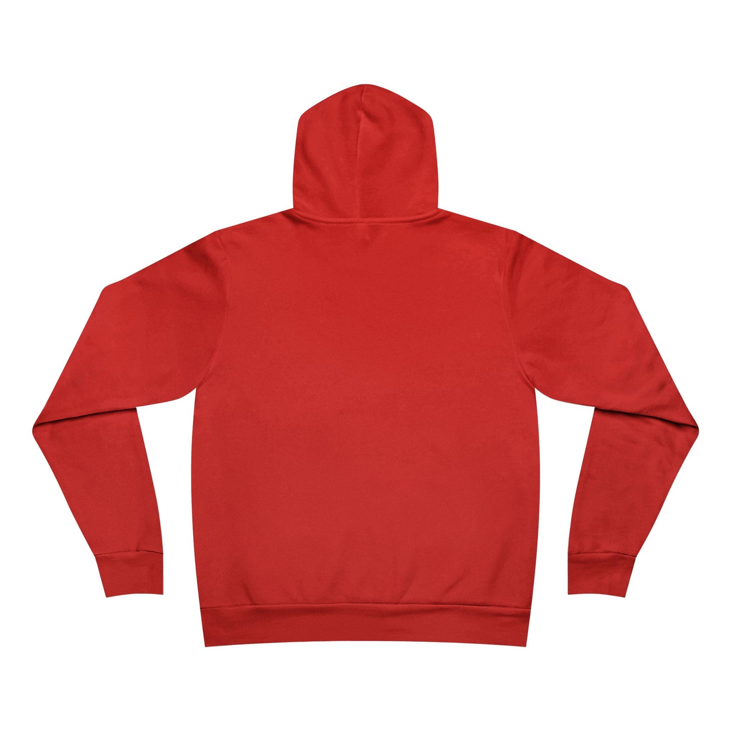 Baseball Cutout - Bella+Canva Unisex Sponge Fleece Pullover Hoodie