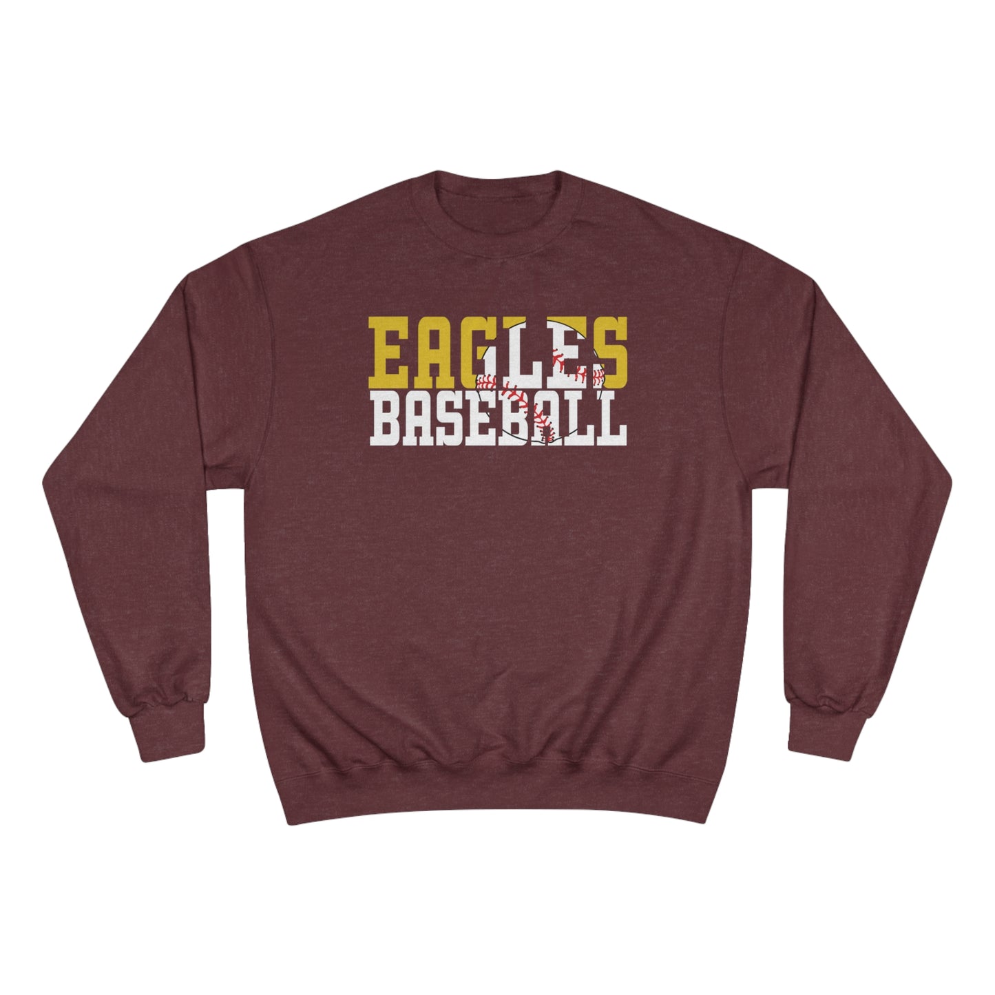 Baseball Cutout - Champion Sweatshirt