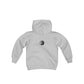 Lightning Bolt Eagle - Gildan Youth Heavy Blend Hooded Sweatshirt