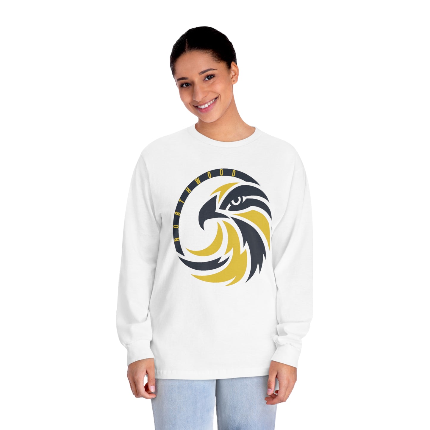 Original Logo - American Apparel Unisex Classic Long Sleeve T-Shirt