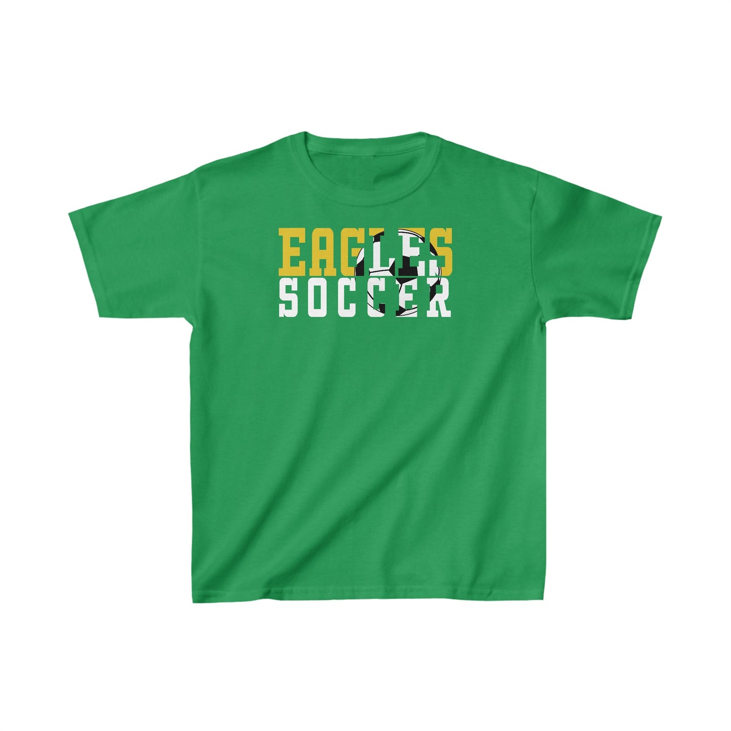 Soccer Cutout - Gildan Kids Heavy Cotton™ Tee