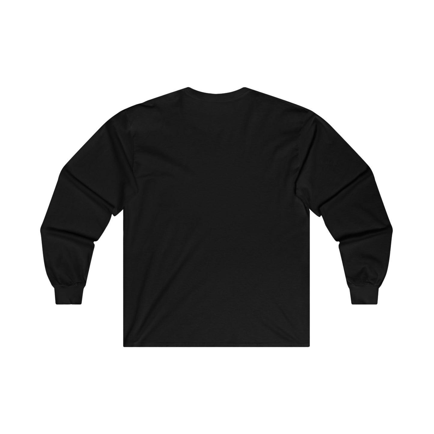 Basketball Cutout - Gildan Ultra Cotton Long Sleeve Tee