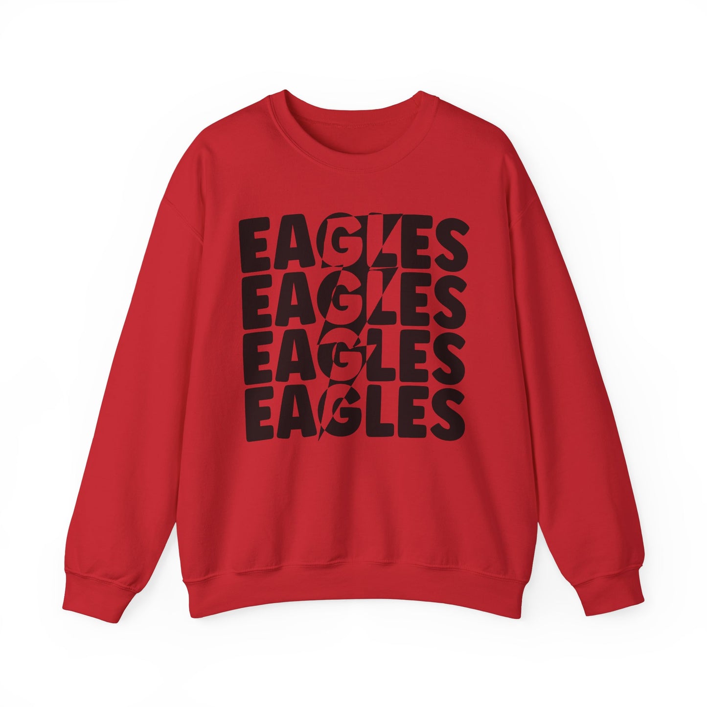 Lightning Bolt Eagle - Gildan Unisex Heavy Blend™ Crewneck Sweatshirt