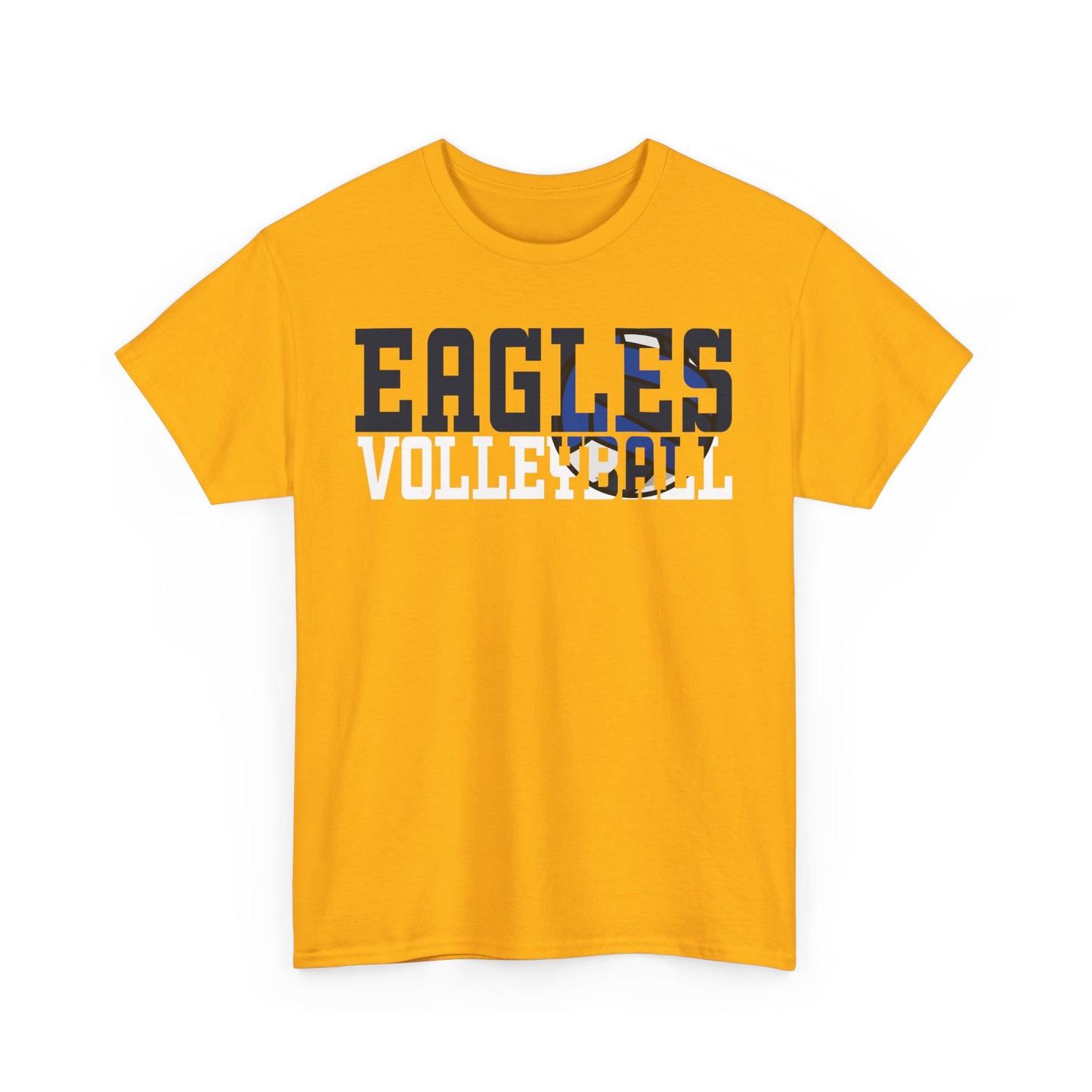 Volleyball Cutout - Gildan Unisex Heavy Cotton Tee