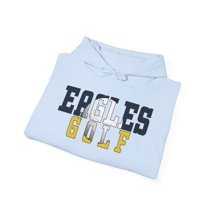 Golf Cutout - Gildan Unisex Heavy Blend™ Hooded Sweatshirt