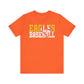 Baseball Cutout - Bella+Canva Unisex Jersey Short Sleeve Tee