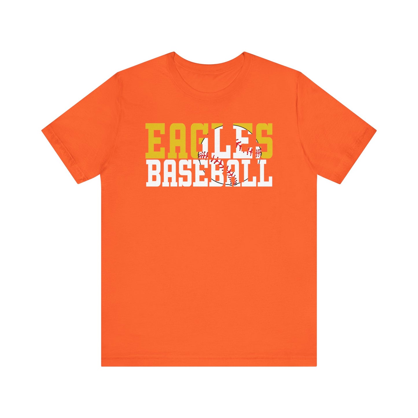 Baseball Cutout - Bella+Canva Unisex Jersey Short Sleeve Tee