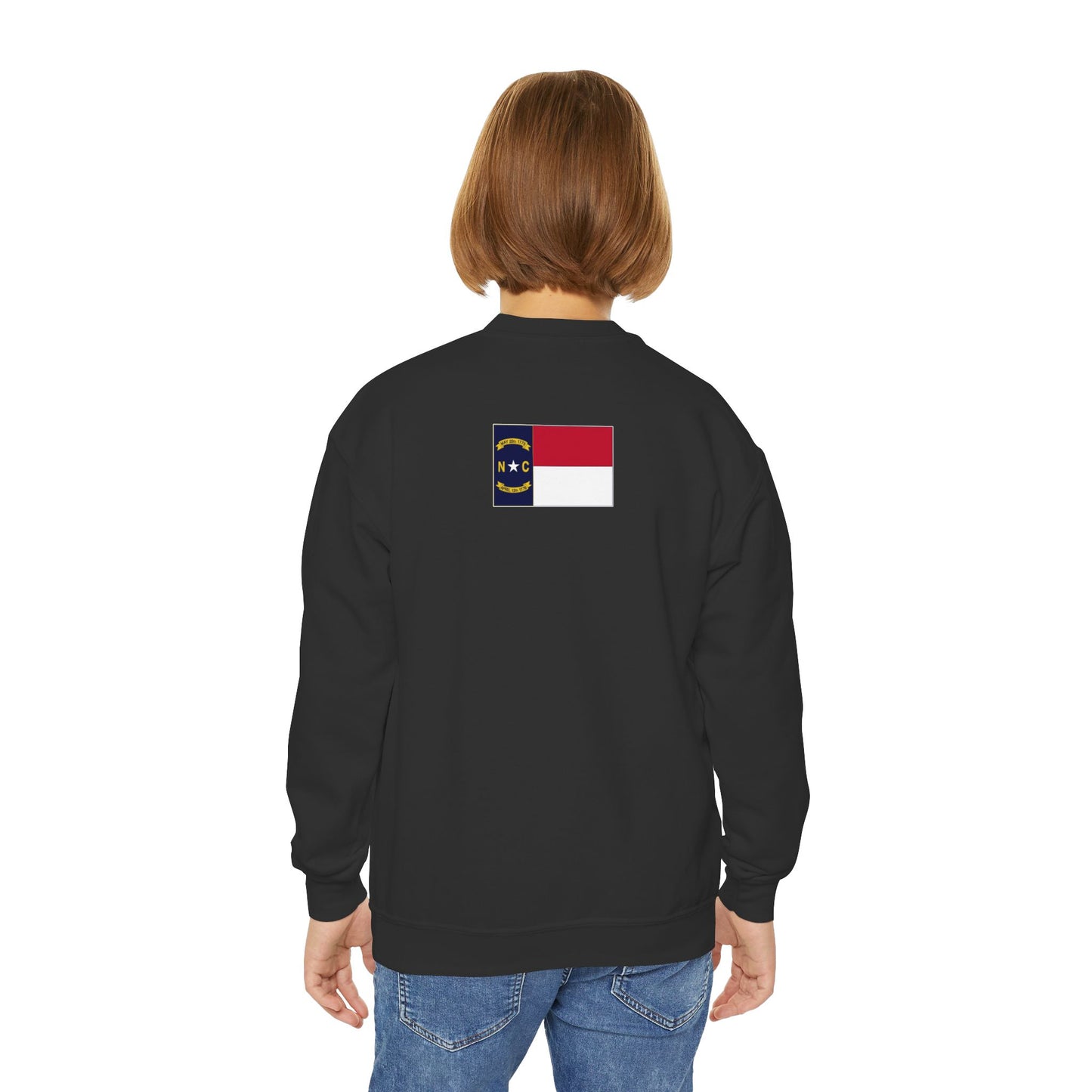 Made in NC - Gildan Youth Crewneck Sweatshirt