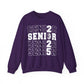 Seniors Cross Stacked c/o 2025 - Gildan Unisex Heavy Blend™ Crewneck Sweatshirt