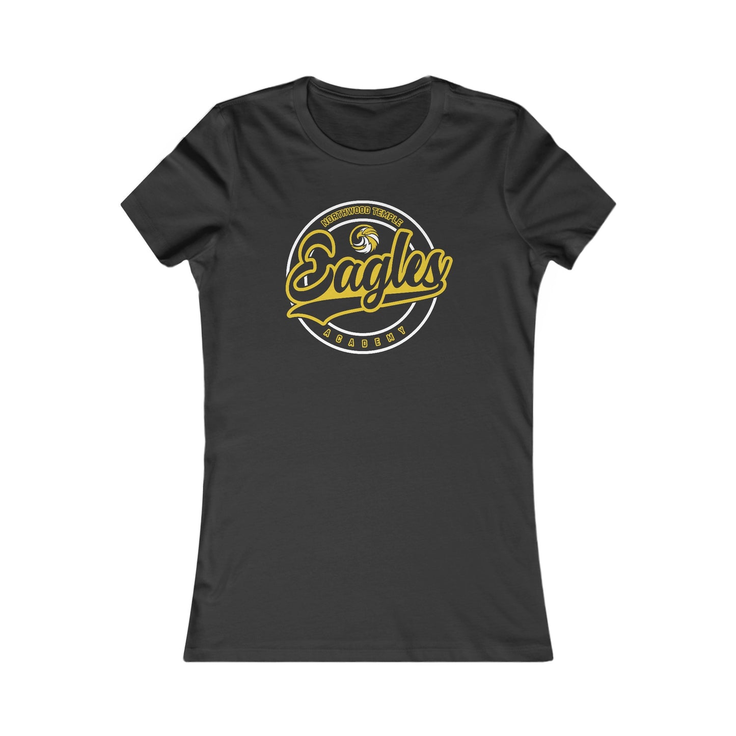 Eagles Circle Stamp - Bella+Canva Women's Favorite Tee