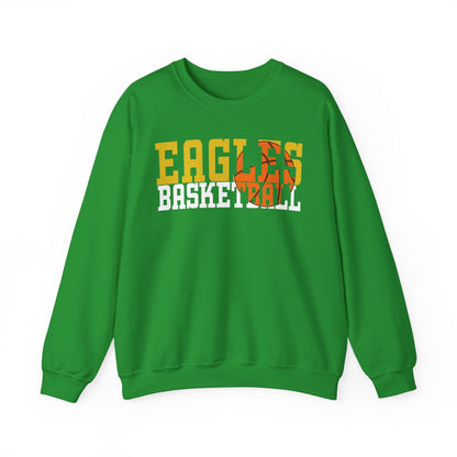 Basketball Cutout - Gildan Unisex Heavy Blend™ Crewneck Sweatshirt