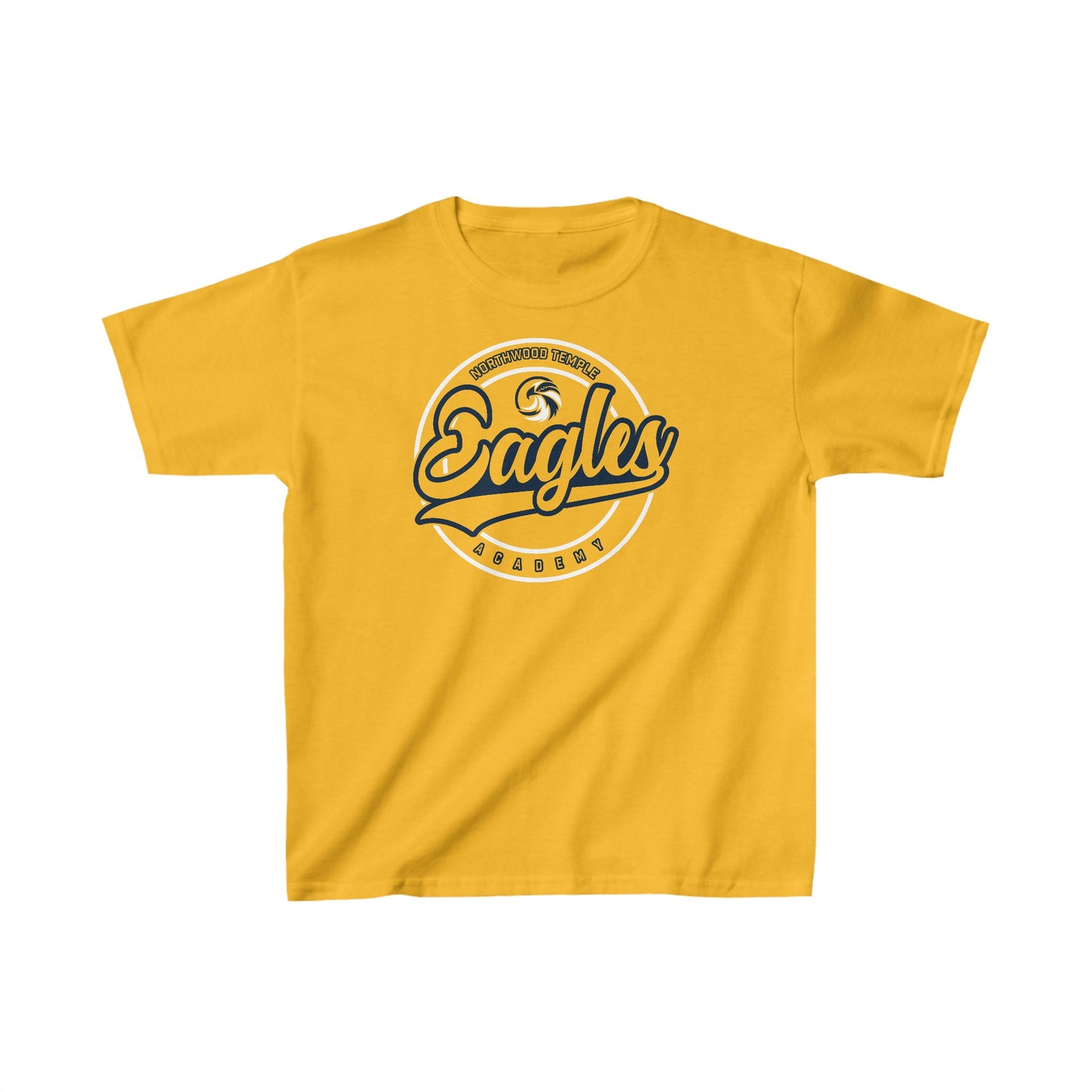 Eagles Circle Stamp - Gildan Kids Heavy Cotton™ Tee