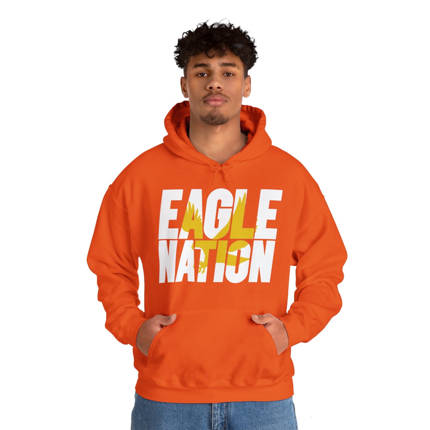 Eagle Nation - Gildan Unisex Heavy Blend™ Hooded Sweatshirt