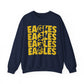 Lightning Bolt Eagle - Gildan Unisex Heavy Blend™ Crewneck Sweatshirt