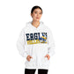 Volleyball Cutout - Gildan Unisex Heavy Blend™ Hooded Sweatshirt