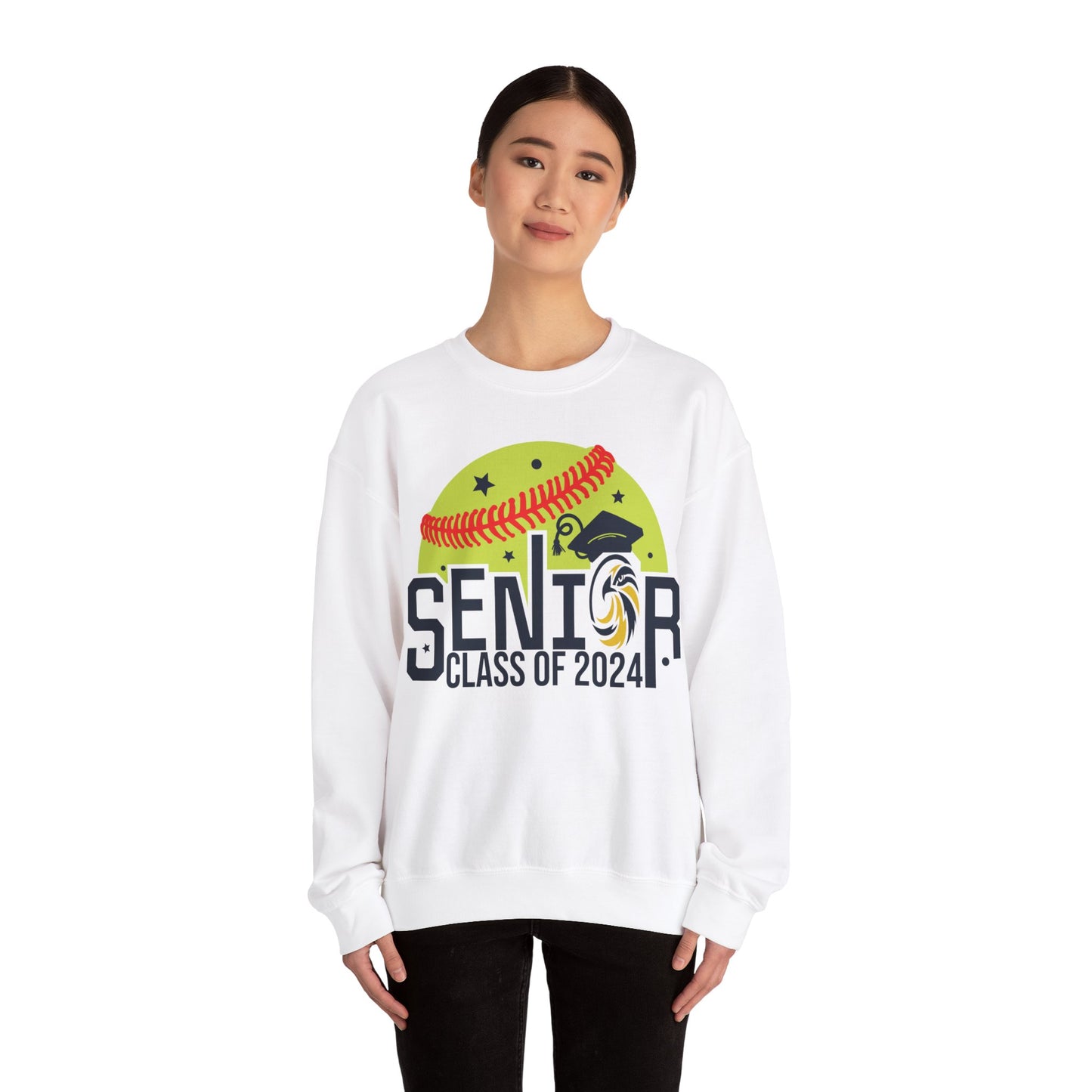 Seniors 2023 Softball - Gildan Unisex Heavy Blend™ Crewneck Sweatshirt
