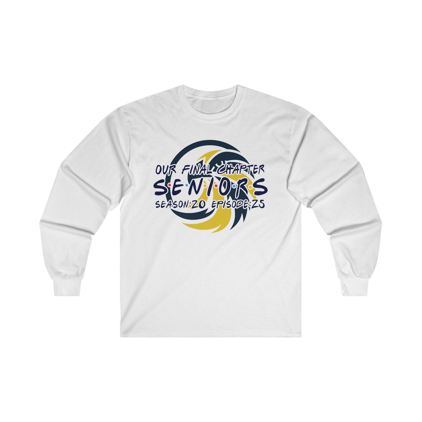 S.E.N.I.O.R.S. c/o 2025 - Gildan Unisex Ultra Cotton Long Sleeve Tee