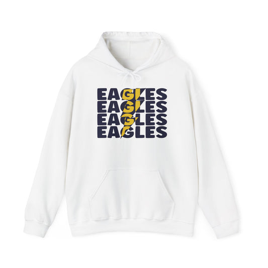 Lightning Bolt Eagles - Gildan Unisex Heavy Blend™ Hooded Sweatshirt