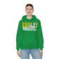 Baseball Cutout - Gildan Unisex Heavy Blend™ Hooded Sweatshirt