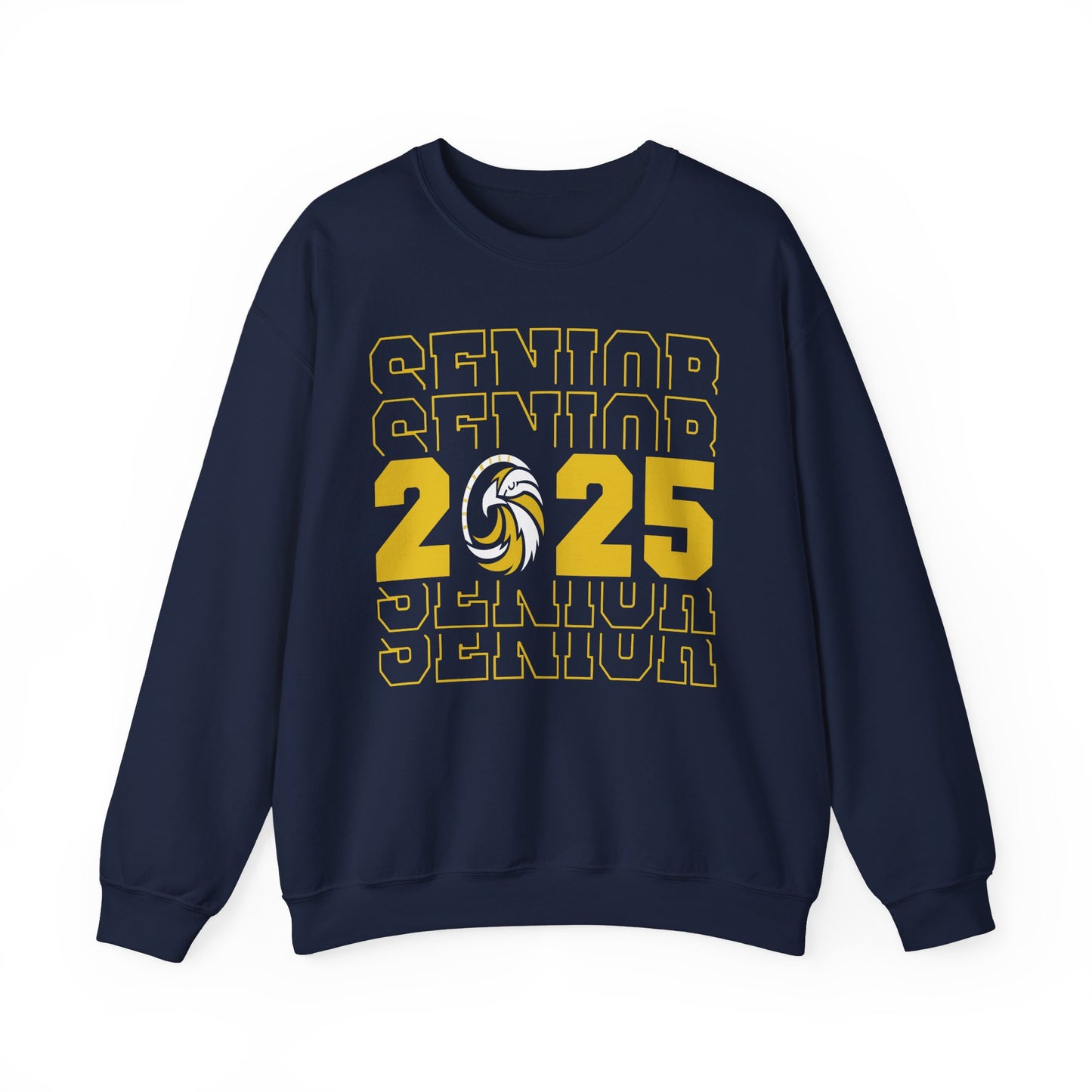 Senior Stacked c/o 2025 - Gildan Unisex Heavy Blend™ Crewneck Sweatshirt