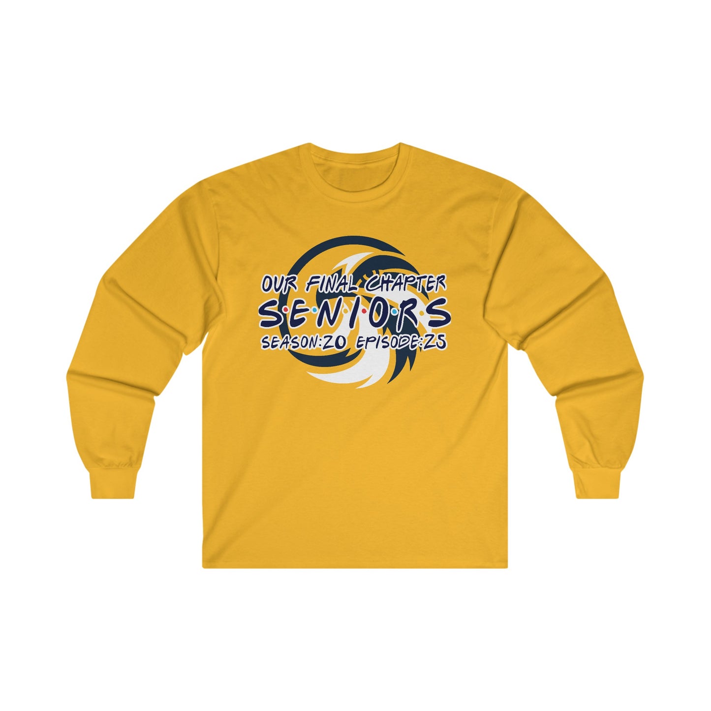 S.E.N.I.O.R.S. c/o 2025 - Gildan Unisex Ultra Cotton Long Sleeve Tee