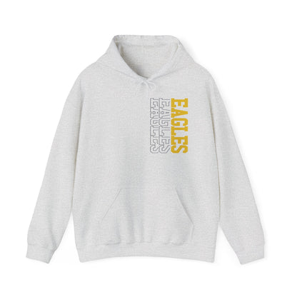Sideways Eagle - Gildan Unisex Heavy Blend™ Hooded Sweatshirt