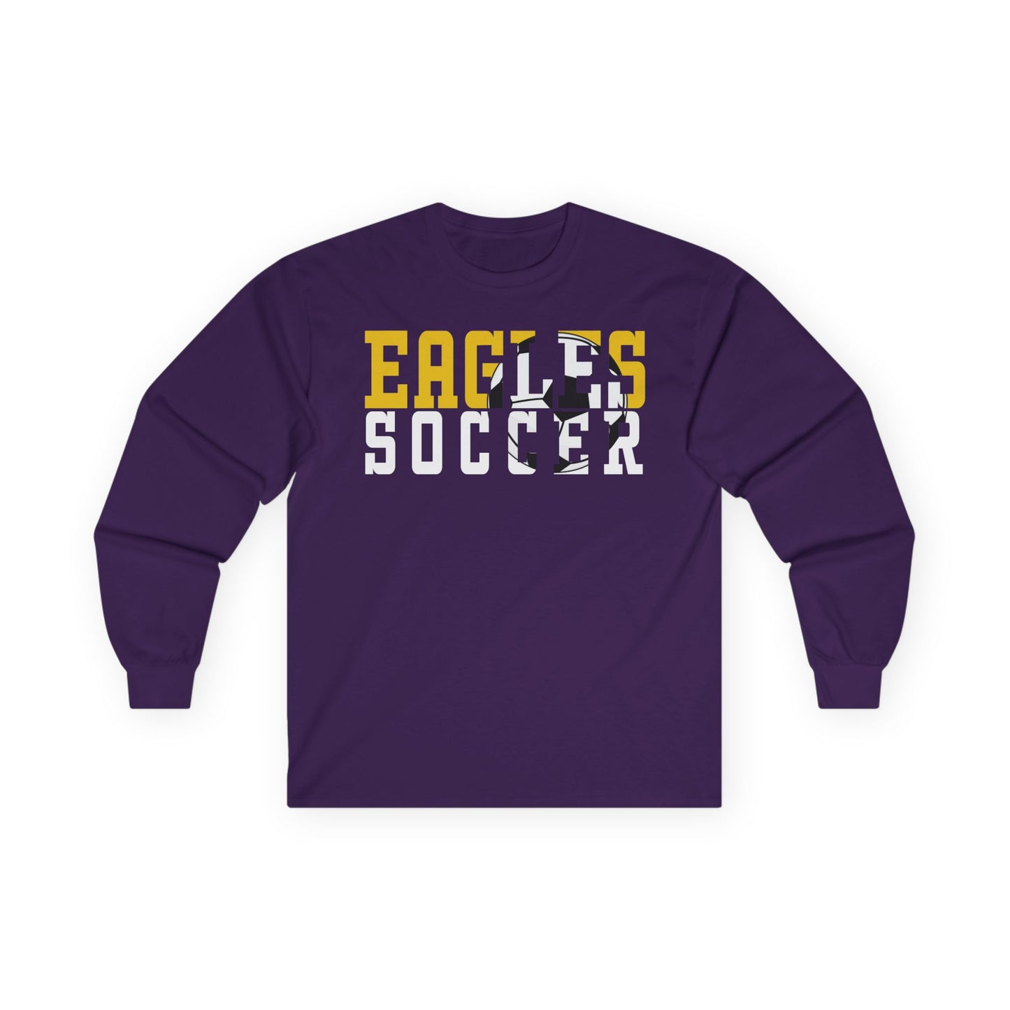 Soccer Cutout - Gidan Ultra Cotton Long Sleeve Tee