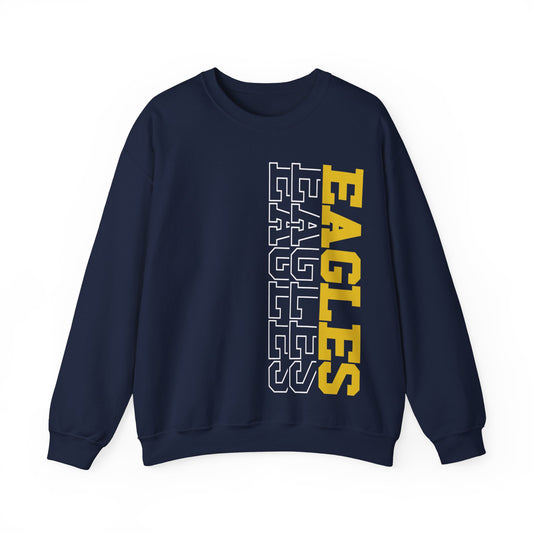 Sideways Eagle -  Gildan Unisex Heavy Blend™ Crewneck Sweatshirt